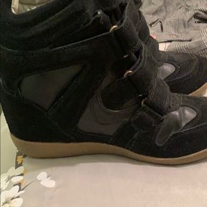 Wedge sneakers